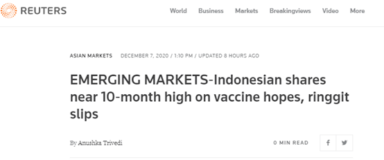 中国的疫苗刚到印尼，西方媒体的抹黑就来了
