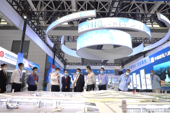 第十二届中国西部国际物流产业博览会西安举办，中建八局参展