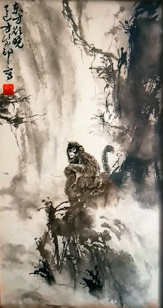 墨香里的17岁：方紫印国画境界