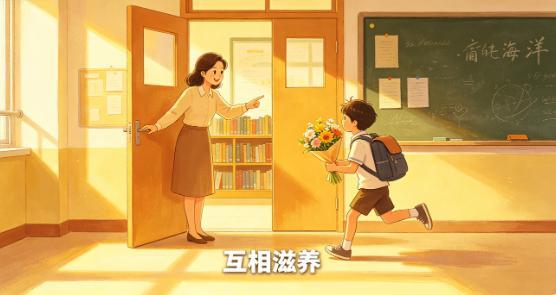 一场双向奔赴的师生情 双向尊重彼此惦记