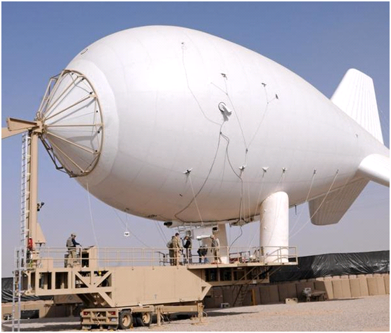 美军在阿富汗使用的高空系留气球