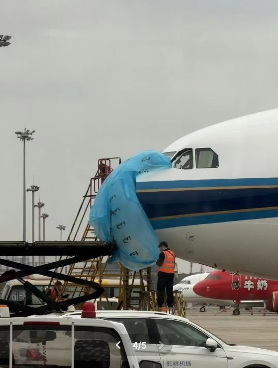 详解鸟击致航班整流罩脱落影响 网友发帖引发关注