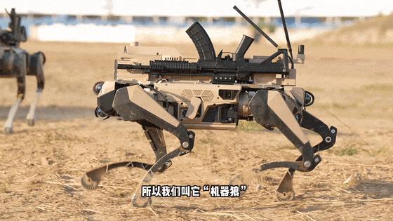 机器狗 机器狼 无人作战新力量