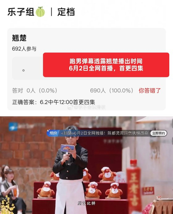翘楚定档0602