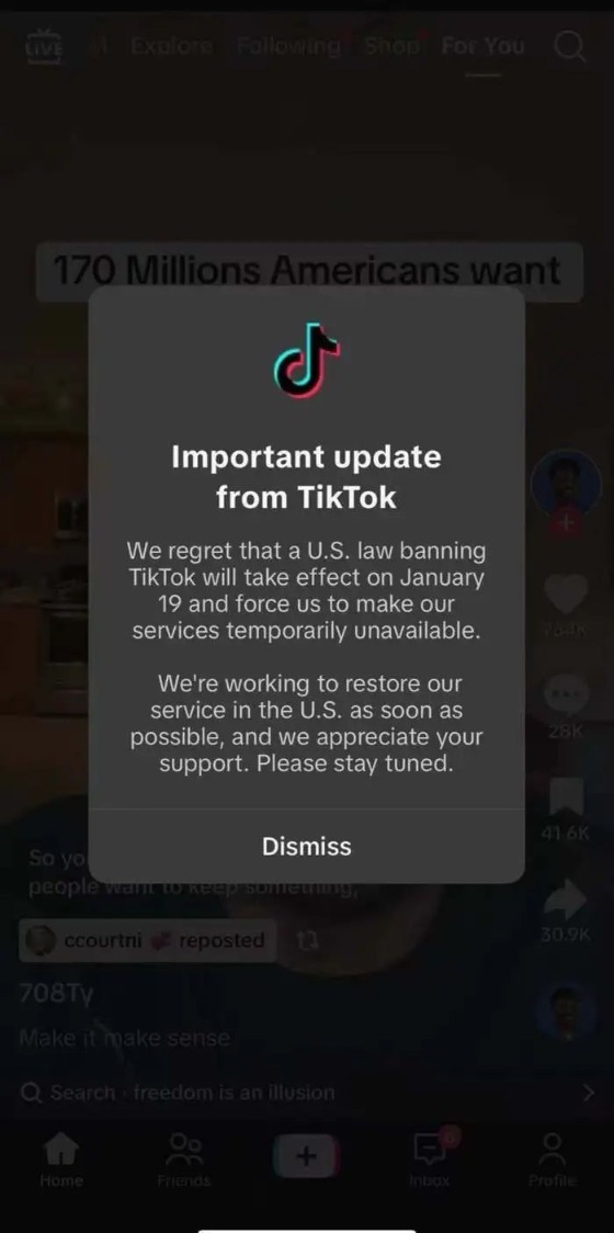 停止在美服务、应用下架 一文看懂TikTok事件最新进展