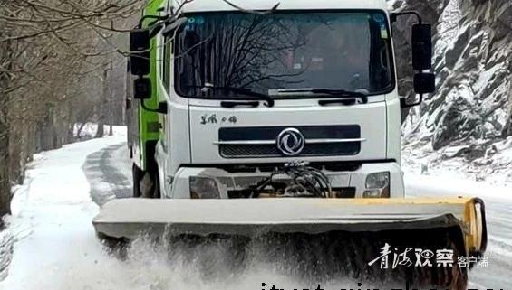 青海公路局應(yīng)對全省降雪天氣 全力除冰雪保暢通