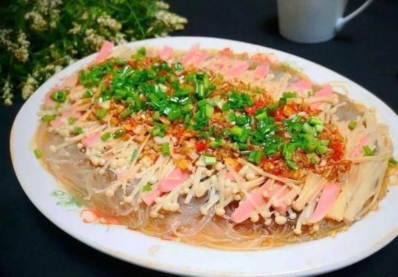 厨房小白也能做，10分钟蒸出蒜香菜，孩子抢着吃长高快