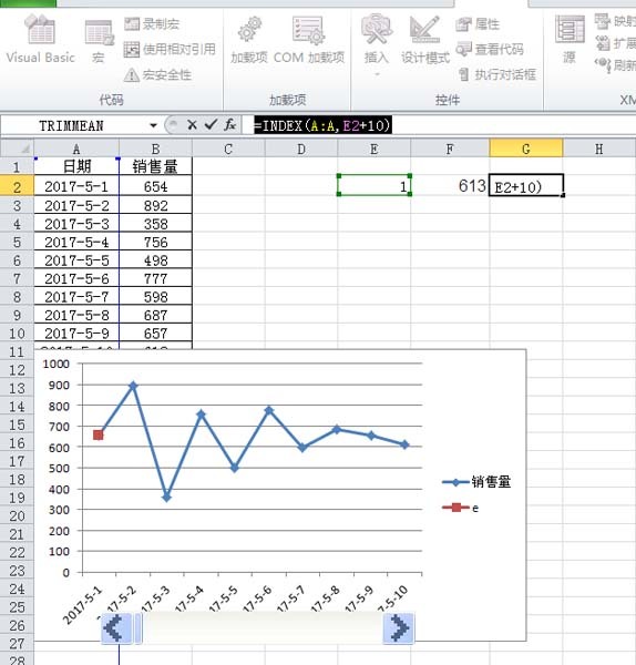 excel图表中怎么使用小人图形填充条形图