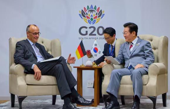 默茨会见李在明：我们需要制定对华战略并想听听韩国的意见