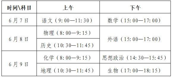 山东夏季高考调整为3天 考试时长与计分规则优化