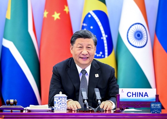 Presiden Xi Berpidato dalam Pertemuan Pemimpin BRICS