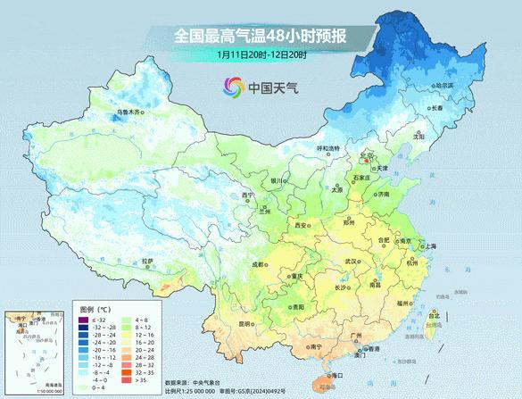下周长江中下游多地最高气温可达20℃ 昼夜温差显著增大