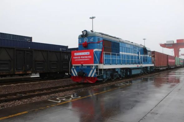 Shanxi Launches First Trans-Caspian Rail-Water Intermodal China Railway Express