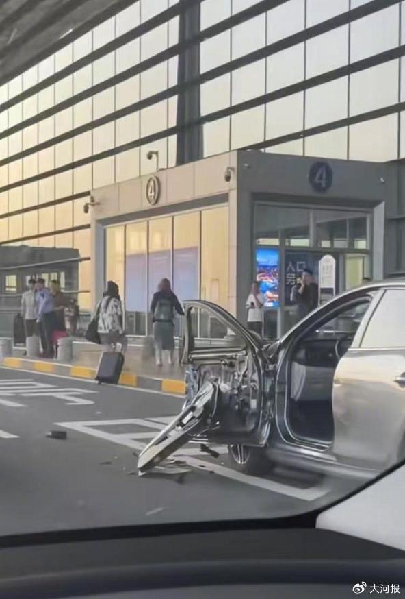天津警方通報濱海機場車禍 事故原因初步查明