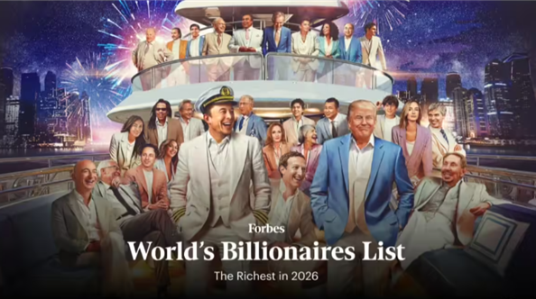 福布斯第40届年度富豪榜 马斯克身价8390亿美元登顶