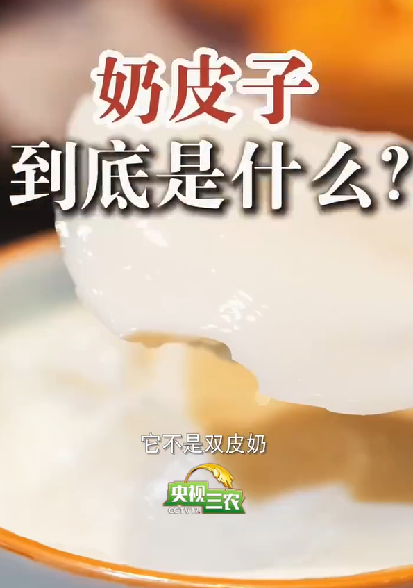 10公斤奶仅有不到1公斤奶皮子 奶皮子不是奶酪也不是酸奶