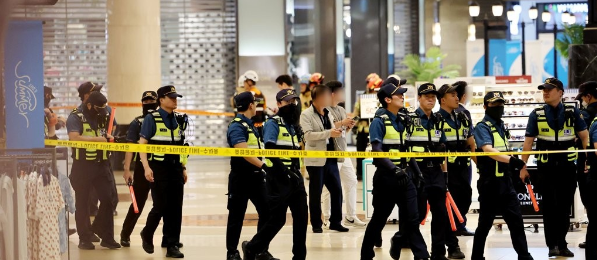 韩媒：韩国一地铁站附近发生无差别持刀行凶事件，已致13人受伤