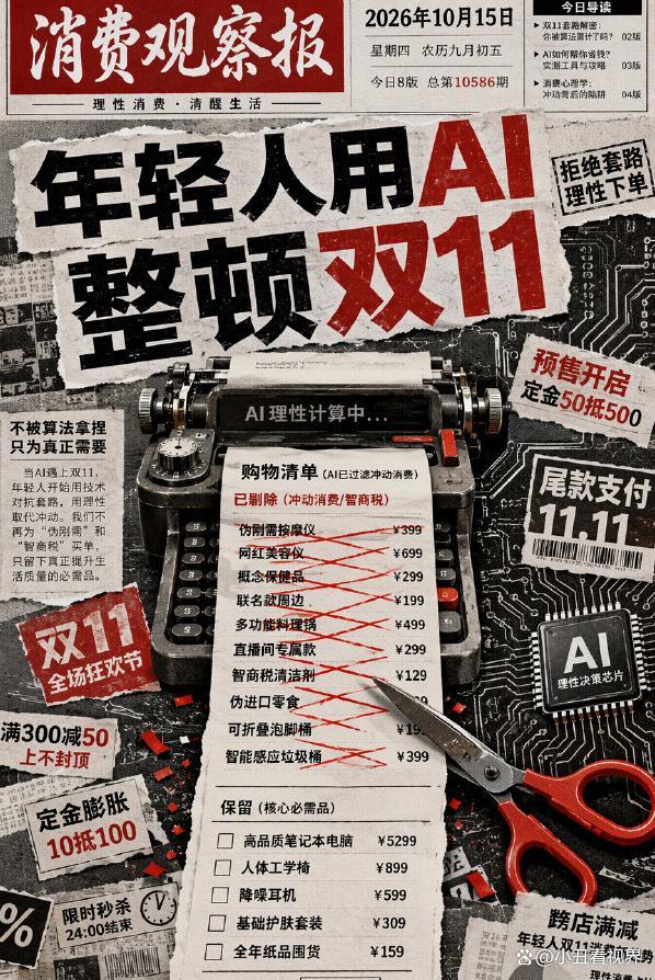 用AI算双11满减