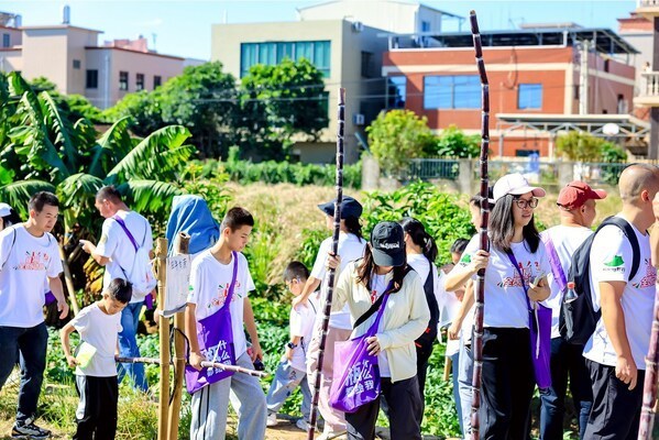厦门太古可口可乐三十周年公益徒步走进同安田洋村