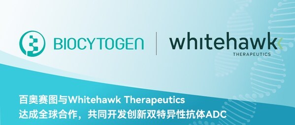 百奥赛图与Whitehawk Therapeutics达成全球合作，共同开发创新双特异性抗体ADC