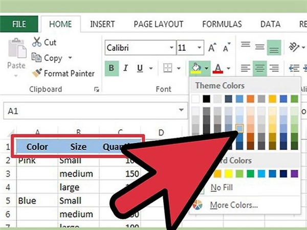 Excel中添加标题行的教程