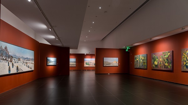 画布之上,看见土地与人:张路江油画展在浦城美术馆/范迪安美术馆开幕