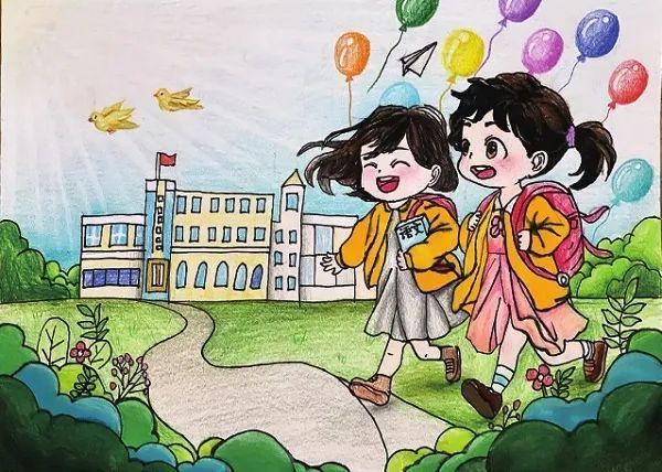 开学季，看小画师如何用画笔开启新学期