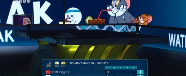 孙颖莎3-0击败了台北队的李昱谆,对手送孙颖莎“超级霹雳转”新外号