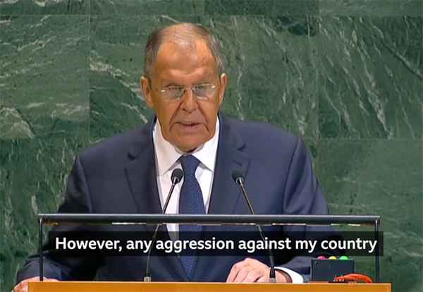 俄罗斯外长：无意攻击任何欧盟和北约国家