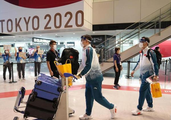 残奥会中国第三批团队抵达东京