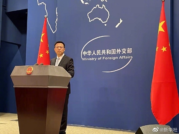 赵立坚说立陶宛做了错事就必须付出代价