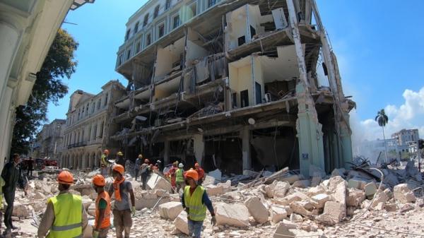 古巴哈瓦那酒店爆炸已致18人死亡、74人受伤！现场一片狼藉