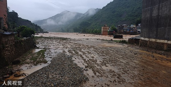 云南丘北县突发暴雨灾害 部分乡镇受灾严重