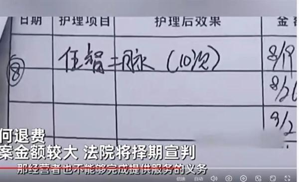 大叔花29万做美容又反悔 事后认为该店属于虚假宣传    