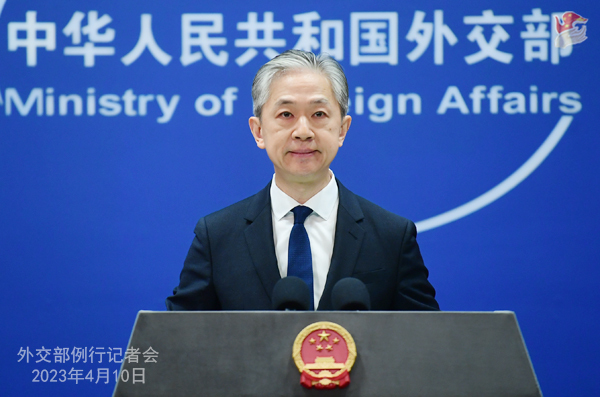 中方回应马克龙涉台言论：希望各国认清台湾问题的实质