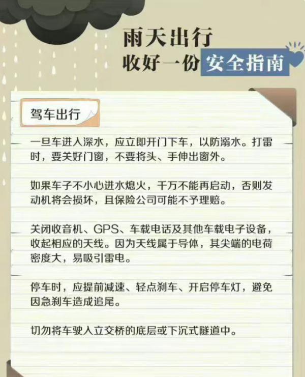 明天北京局地迎暴雨，早晚高峰或达严重拥堵！暴雨天出行避险指南，关键时刻能救命！