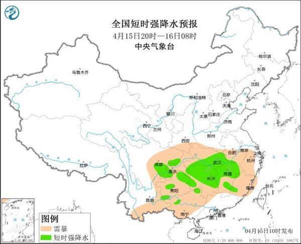 南方局地或再现11级以上雷暴大风 警惕风雹强降水叠加致灾