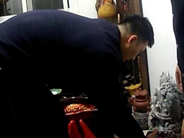 男子盗窃寺庙玉石:和佛祖说好了 与佛结缘 不算偷