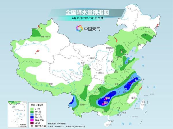 南方的暴雨大暴雨还在下 长江洪水警戒升级