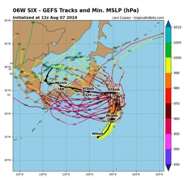 台风"玛莉亚"准备登陆，未来或影响我国东北 路径仍存变数