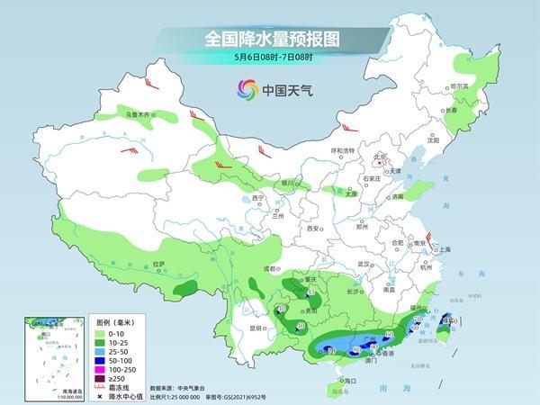 7日起南方新一輪降雨來襲 全國大部氣溫波動上升