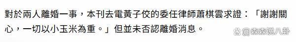 曝黃子佼孟耿如已離婚 男方回應：以女兒為重