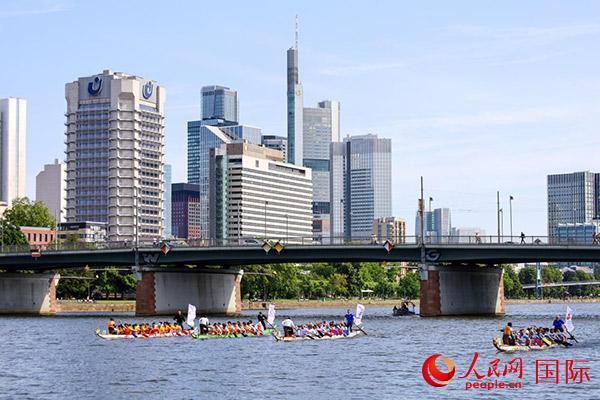 法蘭克福舉辦國際龍舟友誼賽 多元文化共慶端午