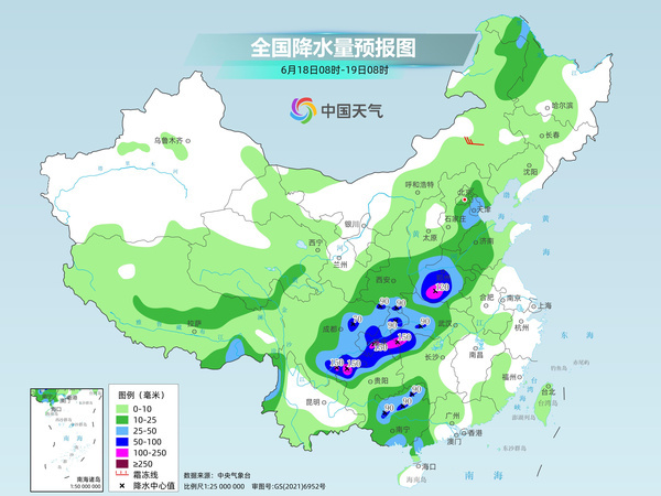 今起新一輪降雨天氣影響我國(guó)中東部 四川盆地雨量大