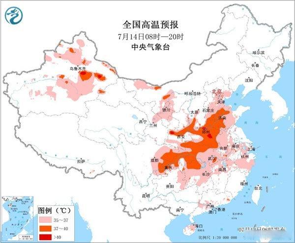 本周初河南高温将达近期鼎盛 局地或破同期纪录