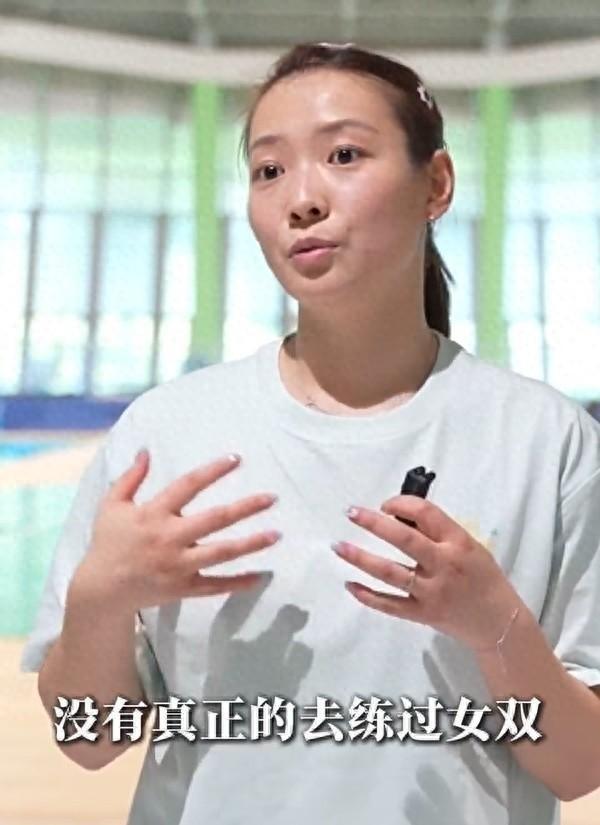 黄雅琼：全运会预赛自己主要以女双为主，上场就希望为团队拿分