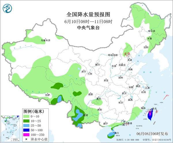今明兩天強降雨縮減至華南等地 南方暑熱短暫消減