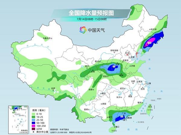 台风巴威深入内陆 多地将迎强降雨