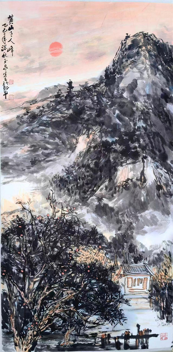妙笔风骨在 点墨生画魂——著名画家李玉泉侧记