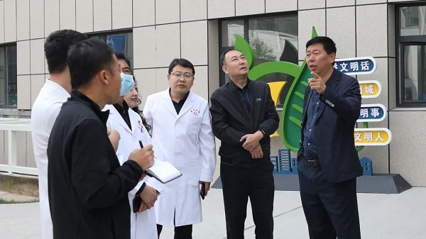 榆林市星元医院开展中秋国庆节前安全生产大检查